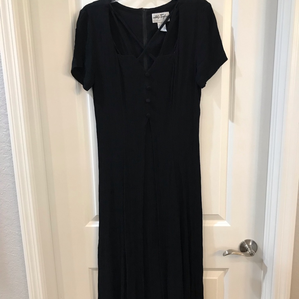 Black Gauze Maxi